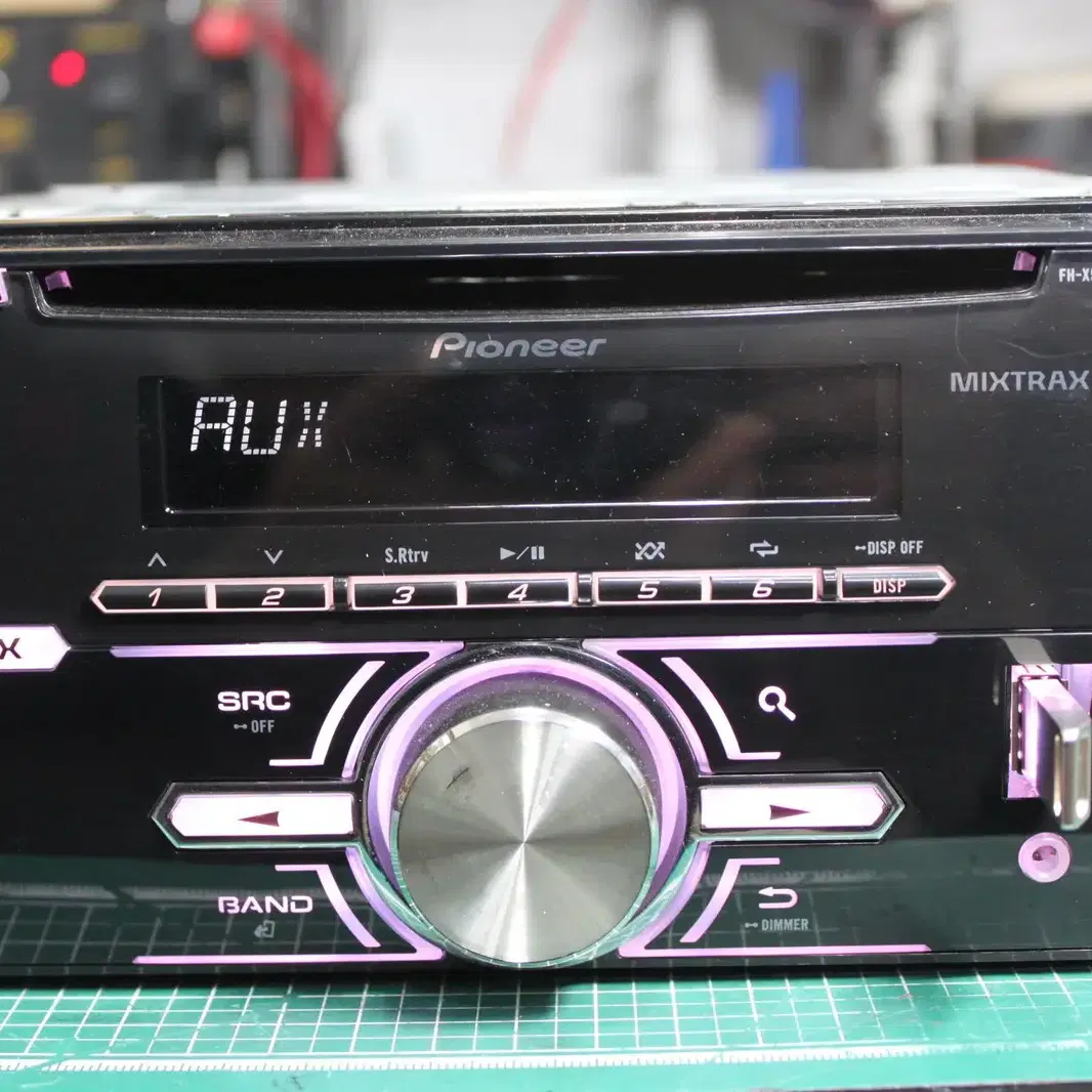 파이오니아FH-X555UI  CD USB AUX EQ RADIO 지원