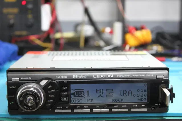 렉시온 KM-708B 블루투스 USB SD  AUX  RADIO 지원