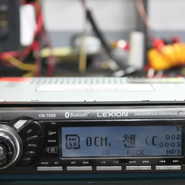 렉시온 KM-708B 블루투스 USB SD  AUX  RADIO 지원