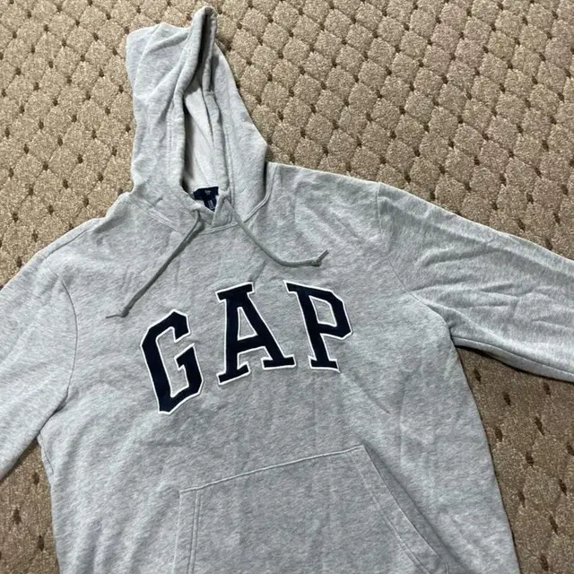 정품 갭 gap 후드티 그레이