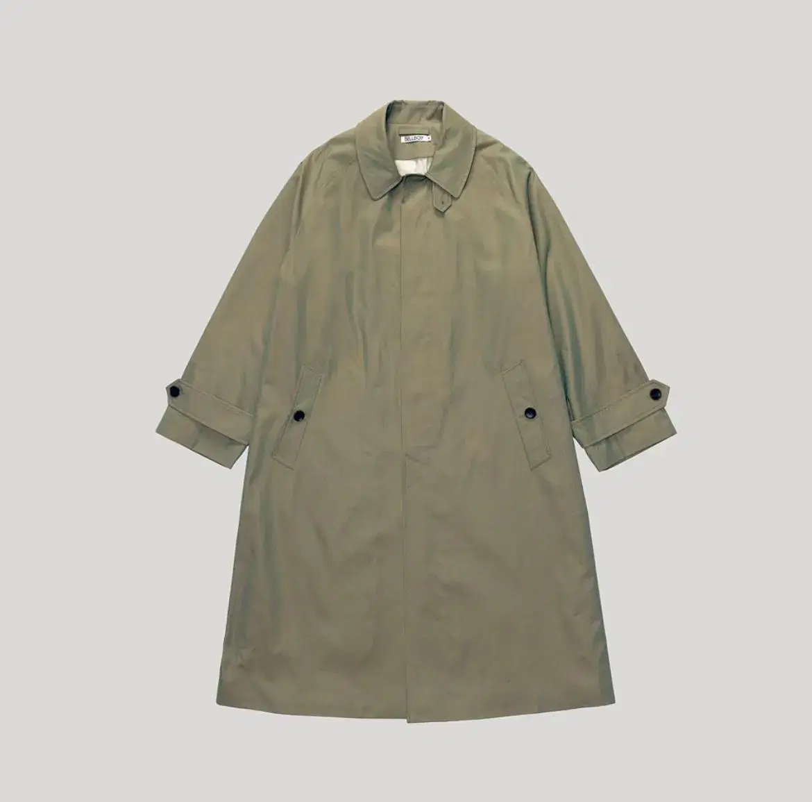 (급처) 벨보이 Grandpa Gabardine Coat 발마칸 코트