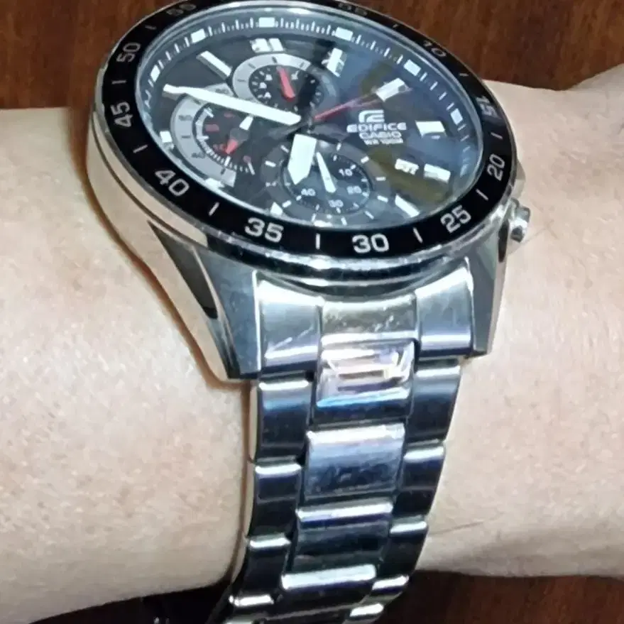 CASIO 카시오 에디피스EFV-550 크로노그래프 시계