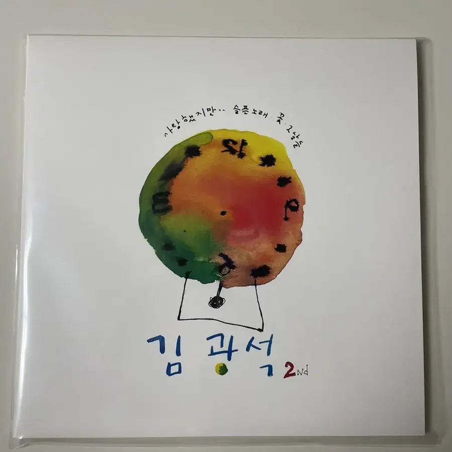 김광석 2집 재판 LP