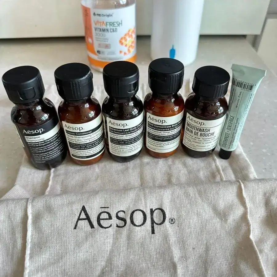 Aesop 트래블 여행 키트 6종 파우치 포함