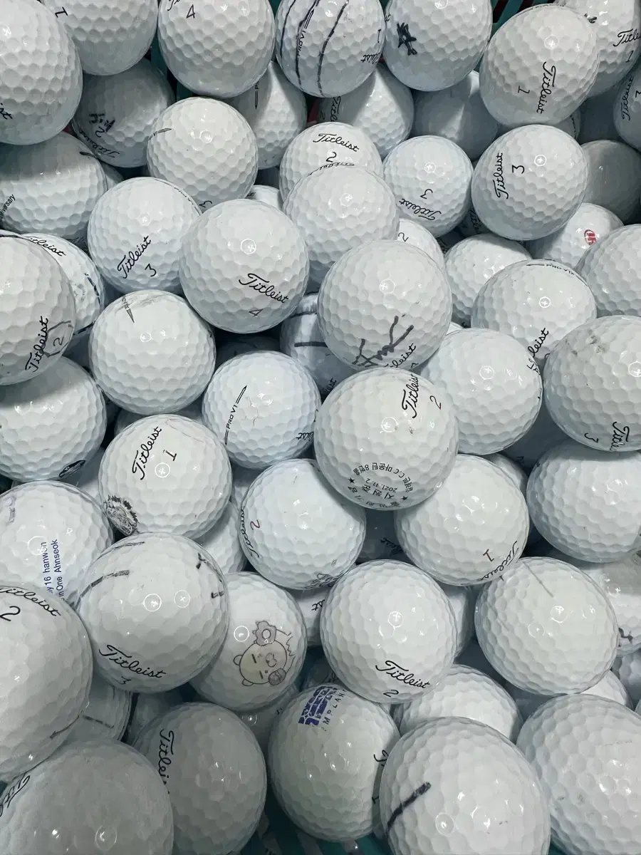 Free shipping) Practical entry-level Titleist Pro 100-ball used golf balls