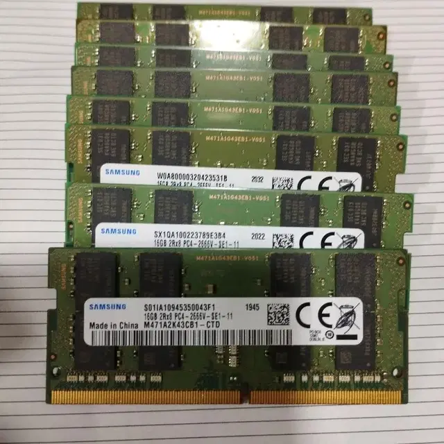 노트북 DDR4 16gb 2666v(21300)삼성 램 메모니