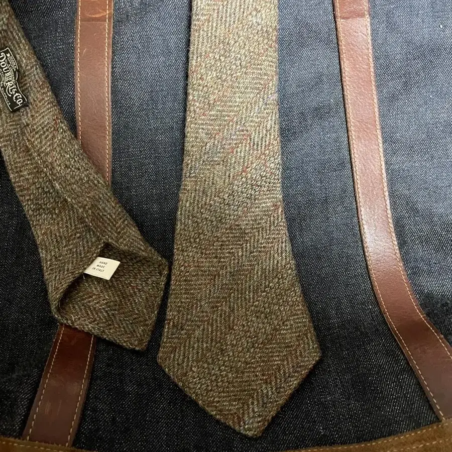 rrl herringbone tie