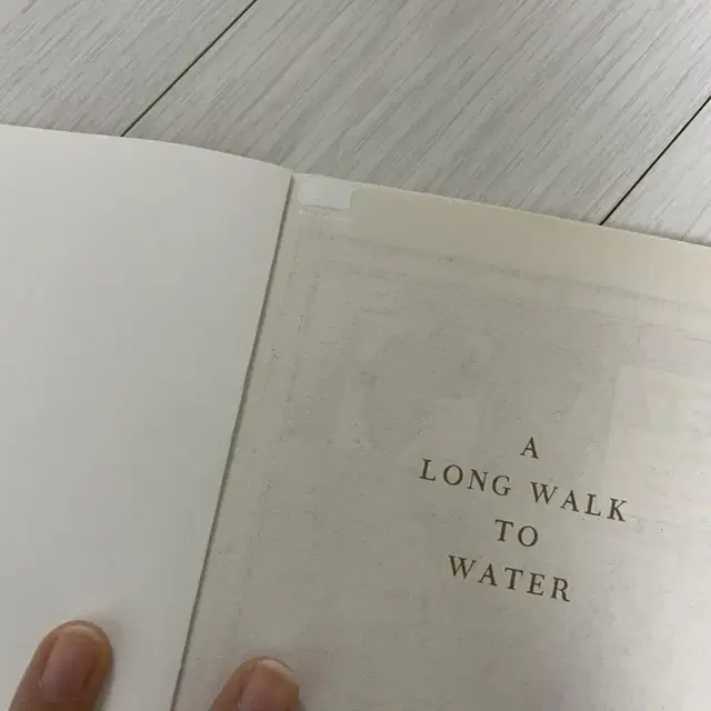 a long walk to water