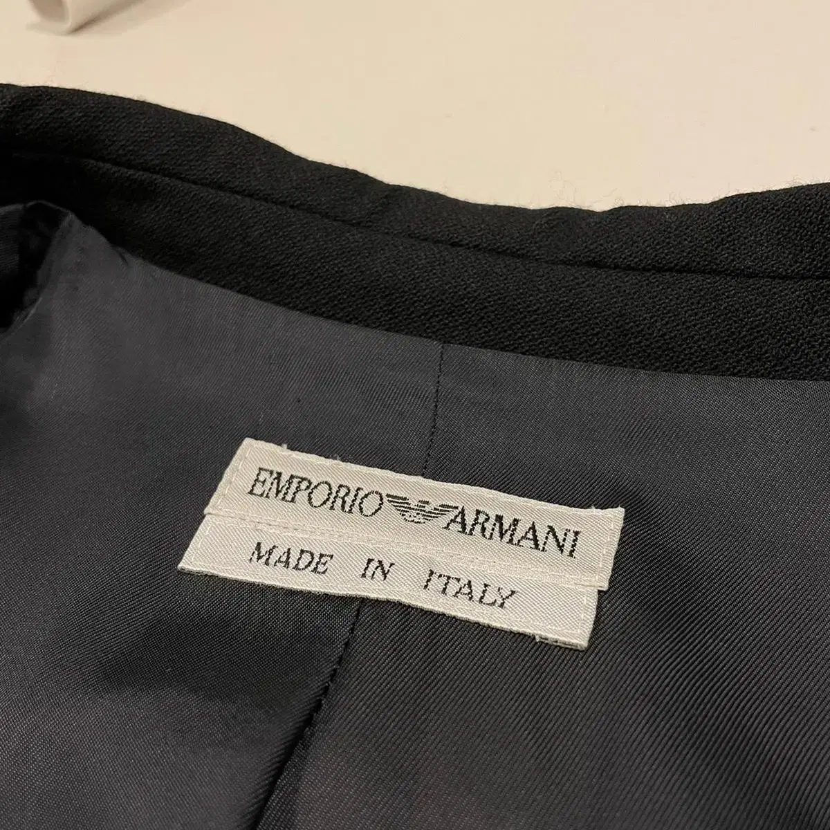 L) *made in italy/ EMPORIO ARMANI 울 블레이저