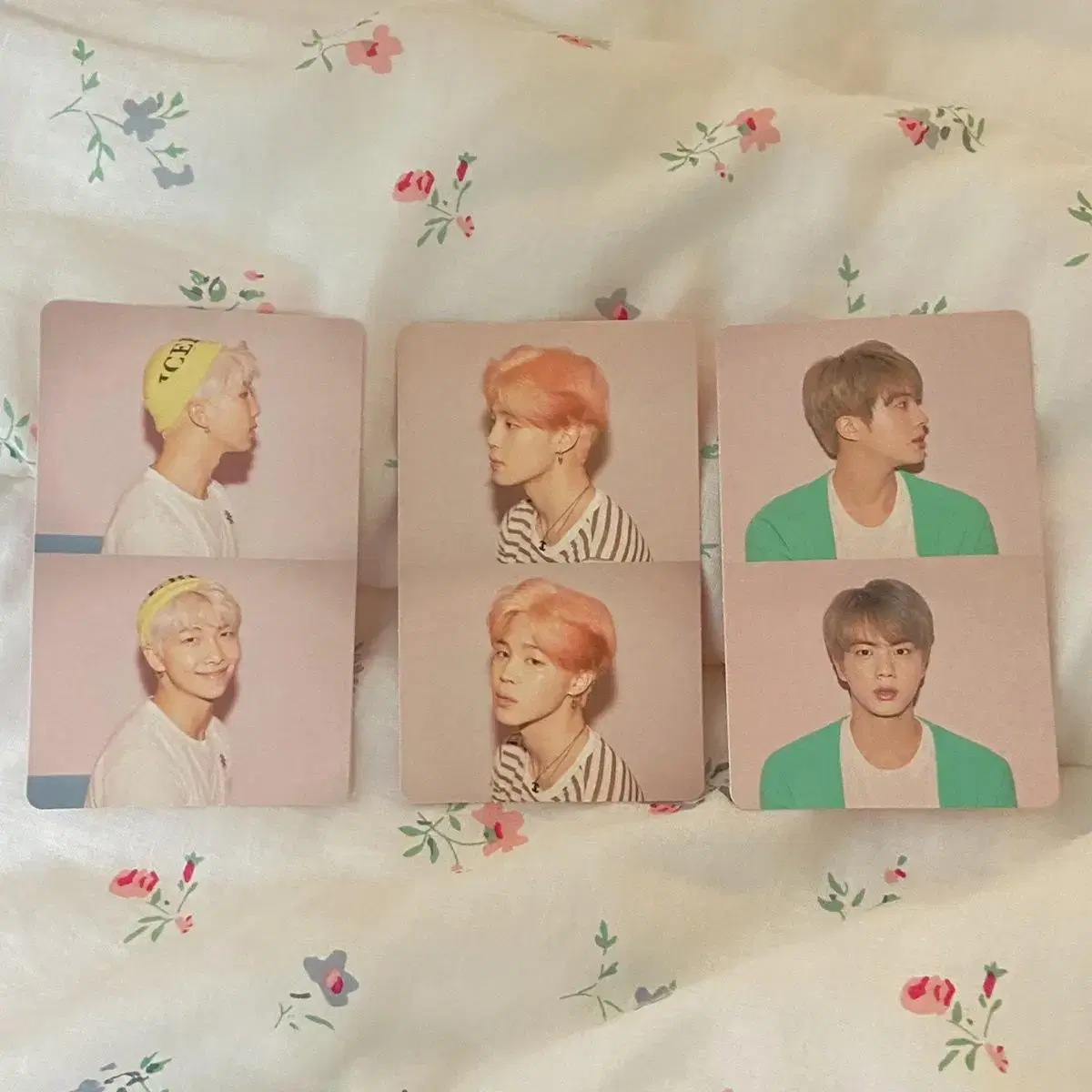 BTS Official Photo Card/Jimin jin rm BTS Bulk