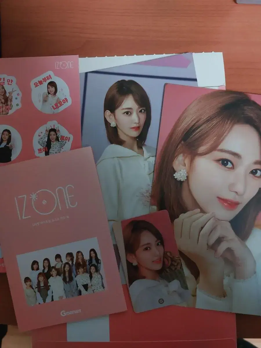 IZ*ONE sakura 1st set of gift cards for Gmarket