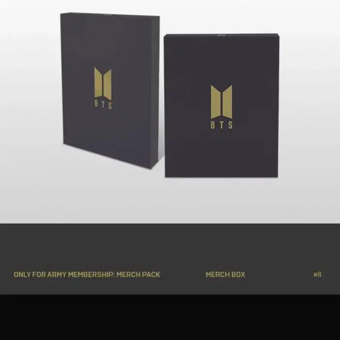 BTS MERCH BOX #8 머치박스8 풀셋 양도