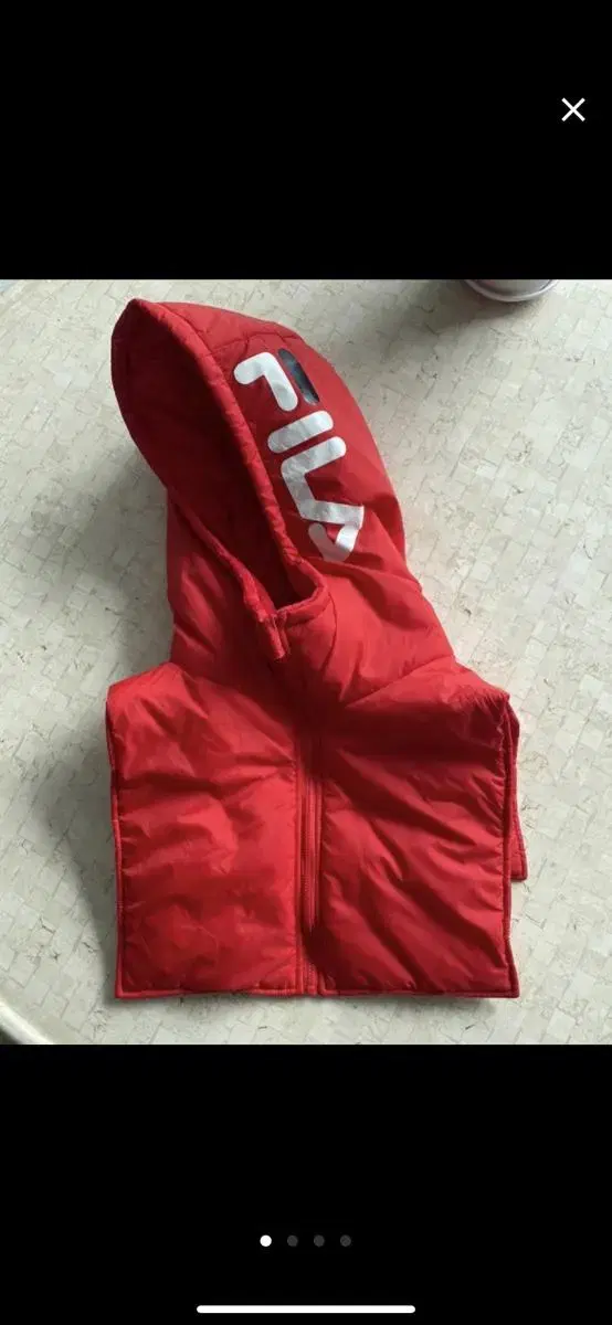 FILA Wheela Fake Padded Hoodie (New)