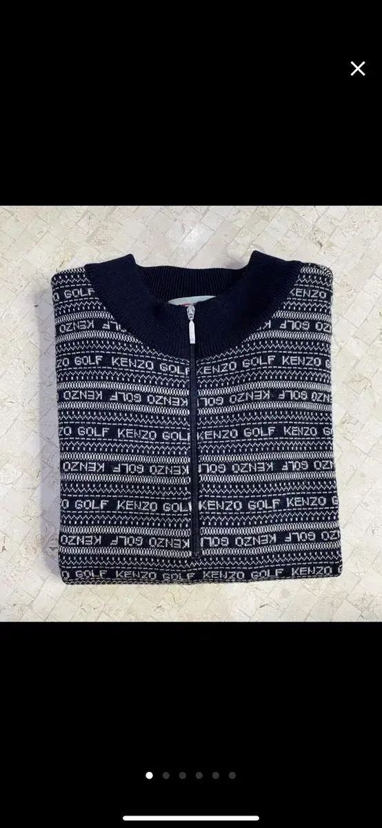 KENZO GOLF 겐조 골프 니트 (모 100%)