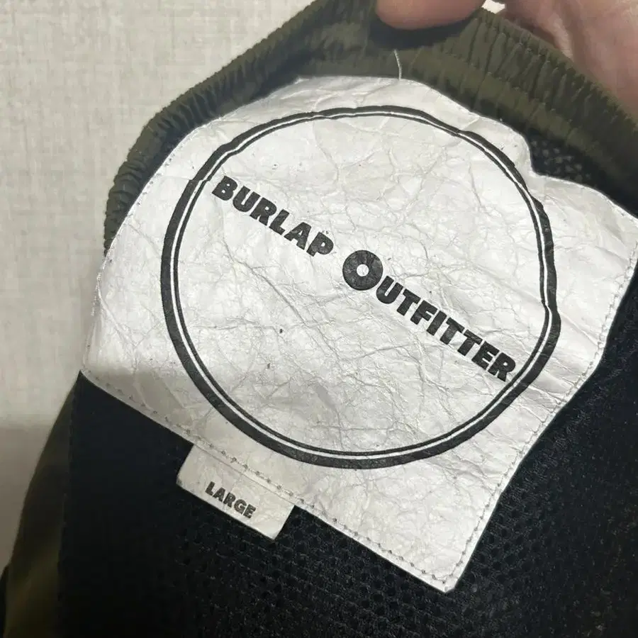 burlap outfitter 트랙 팬츠