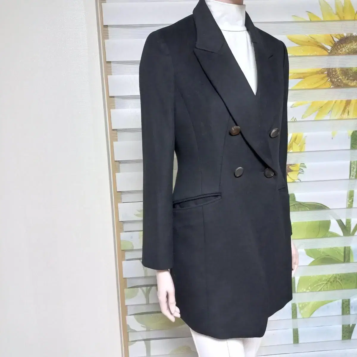 JIGOTT chic black momo coat 90