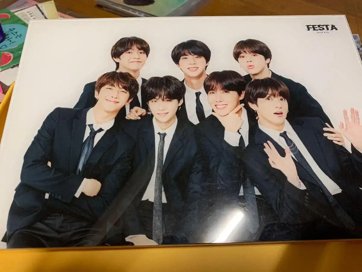 BTS bts Festa acrylic Family photo