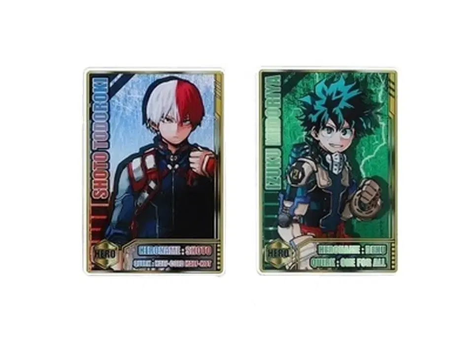 Hiroaka Status acrylic Goods Todoroki Midoriya