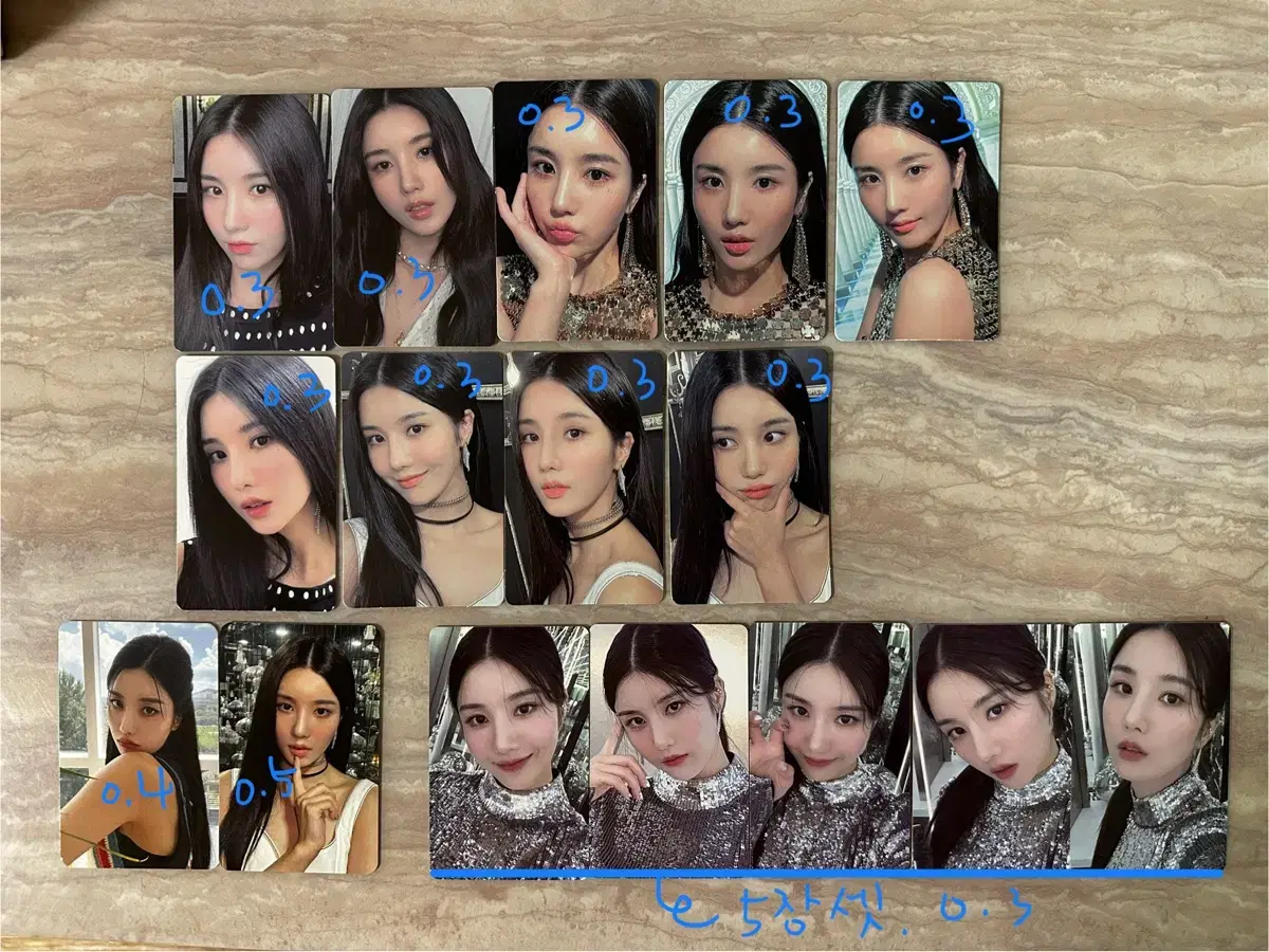 eunbi kwon various unreleased photocard alfo variously wts