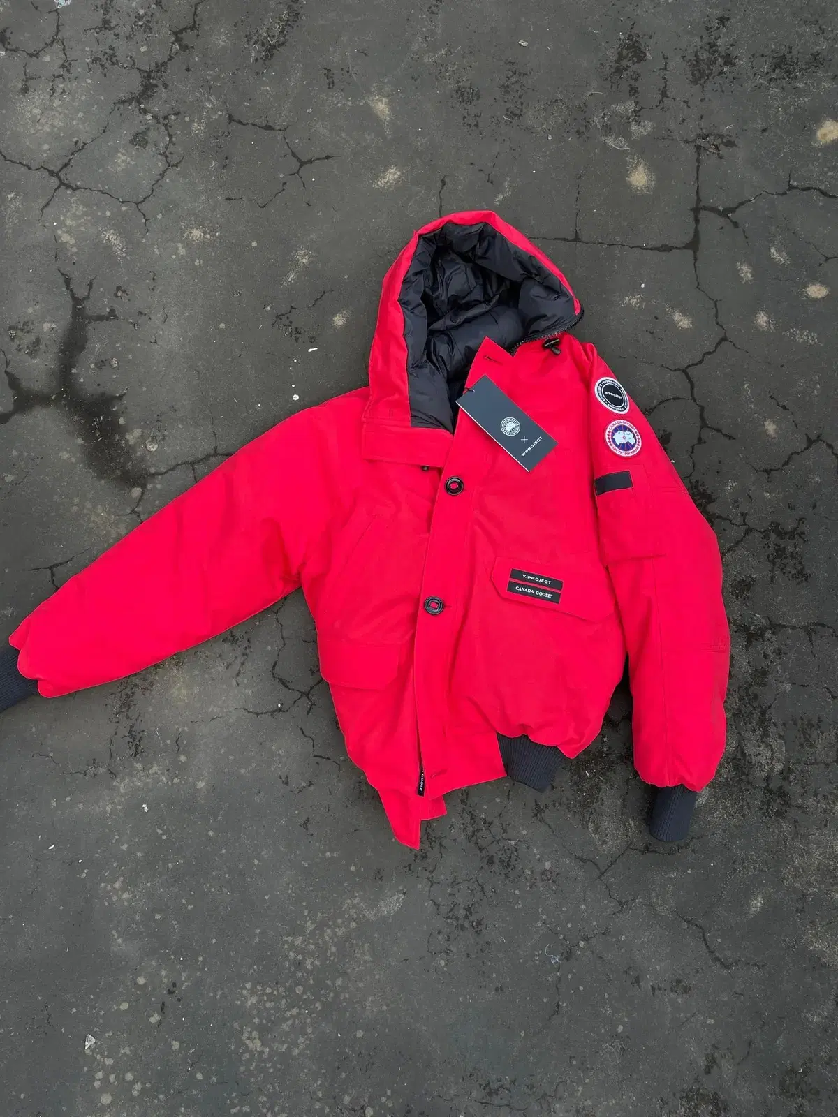 [M] YProject x Canada Goose Chilliwack Red