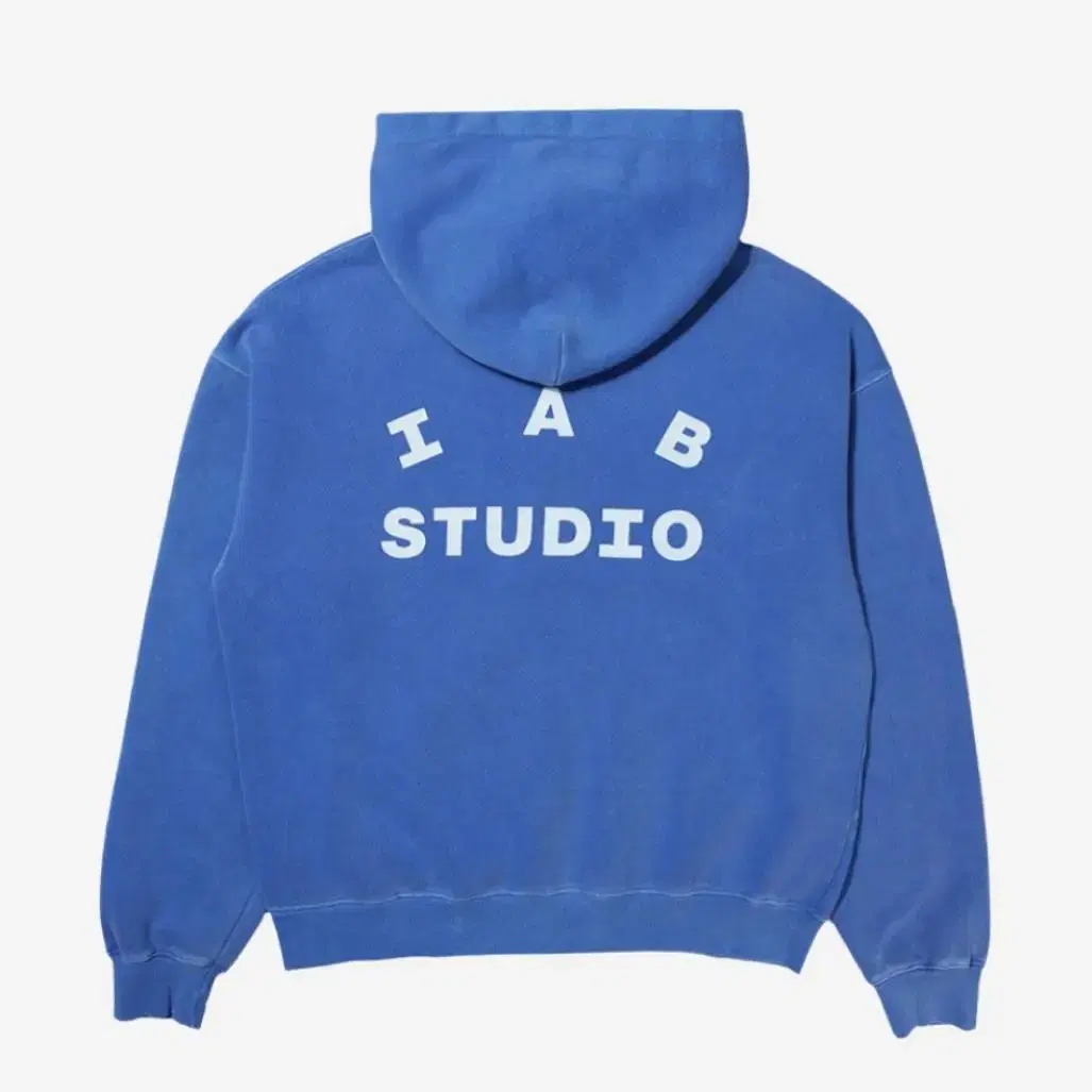 [XL] IAB STUDIO Pigmented Hoodie Royal Blue IAB STUDIO