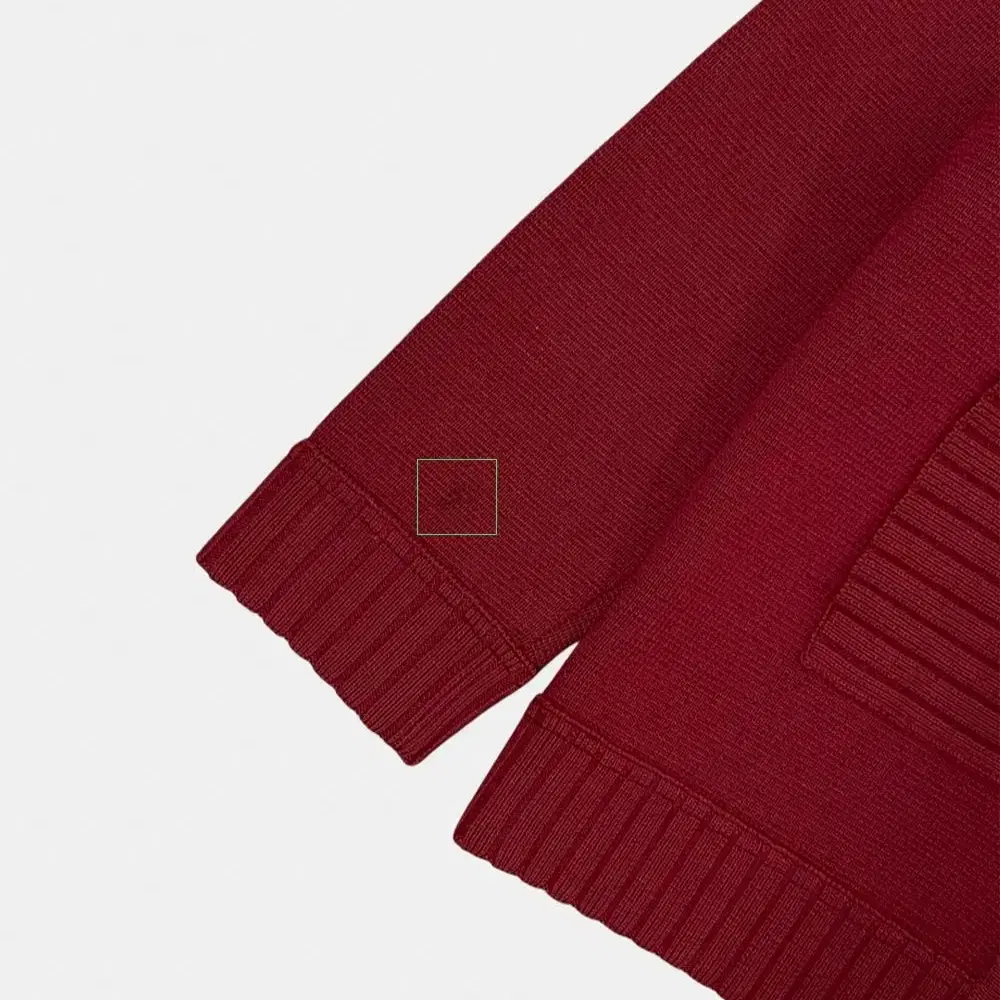 (36) 빈티지 세인트제임스 Red wool 가디건