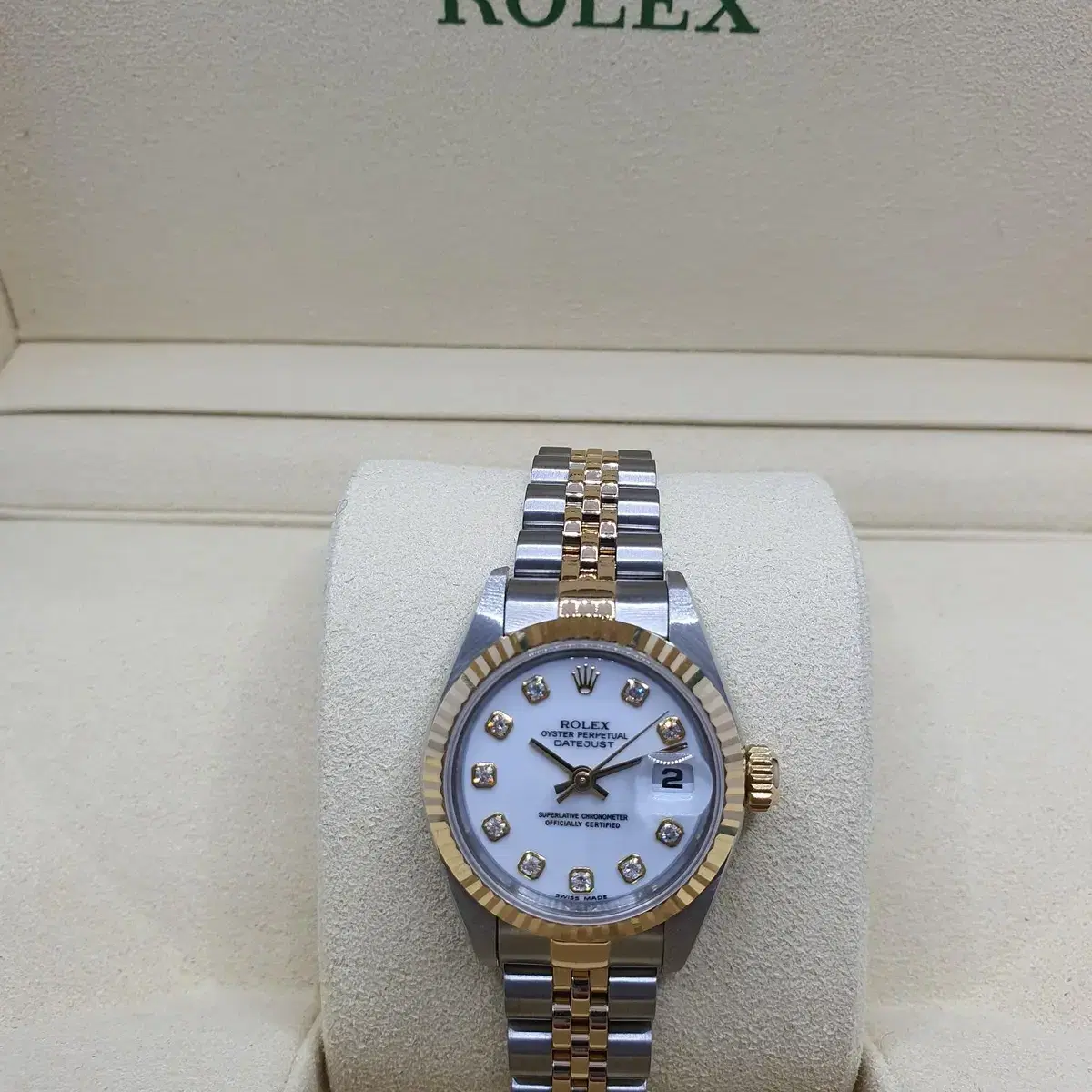 급매 ROLEX 79173 롤렉스 데이저스트 화이트판 오리지날 상태굿