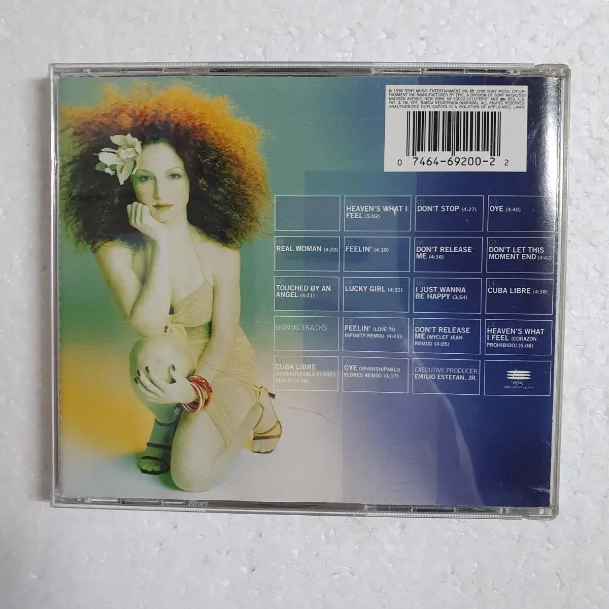 글로리아 에스테판 Gloria Estefan Gloria CD 중고