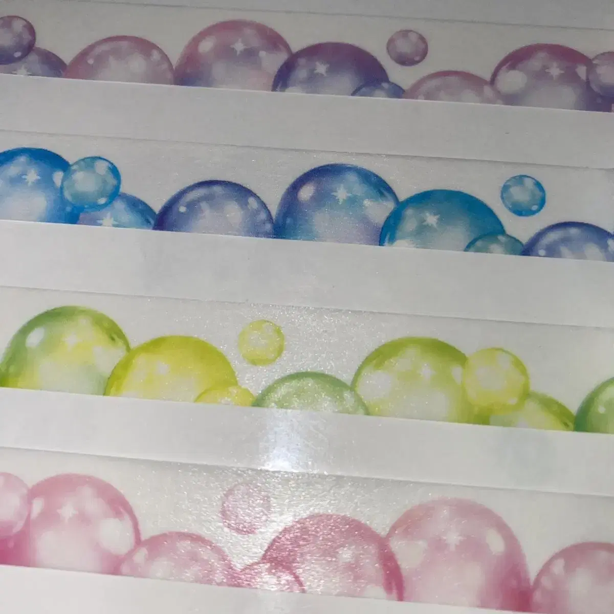 [Wengating] Ping Liu Soap Bubble Masking Tape Set