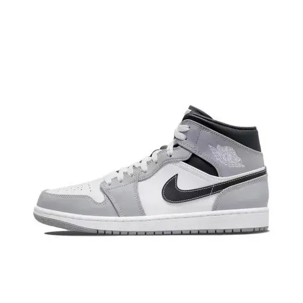 Jordan 1 Mid Light Smoke Grey Anthracite 275 New