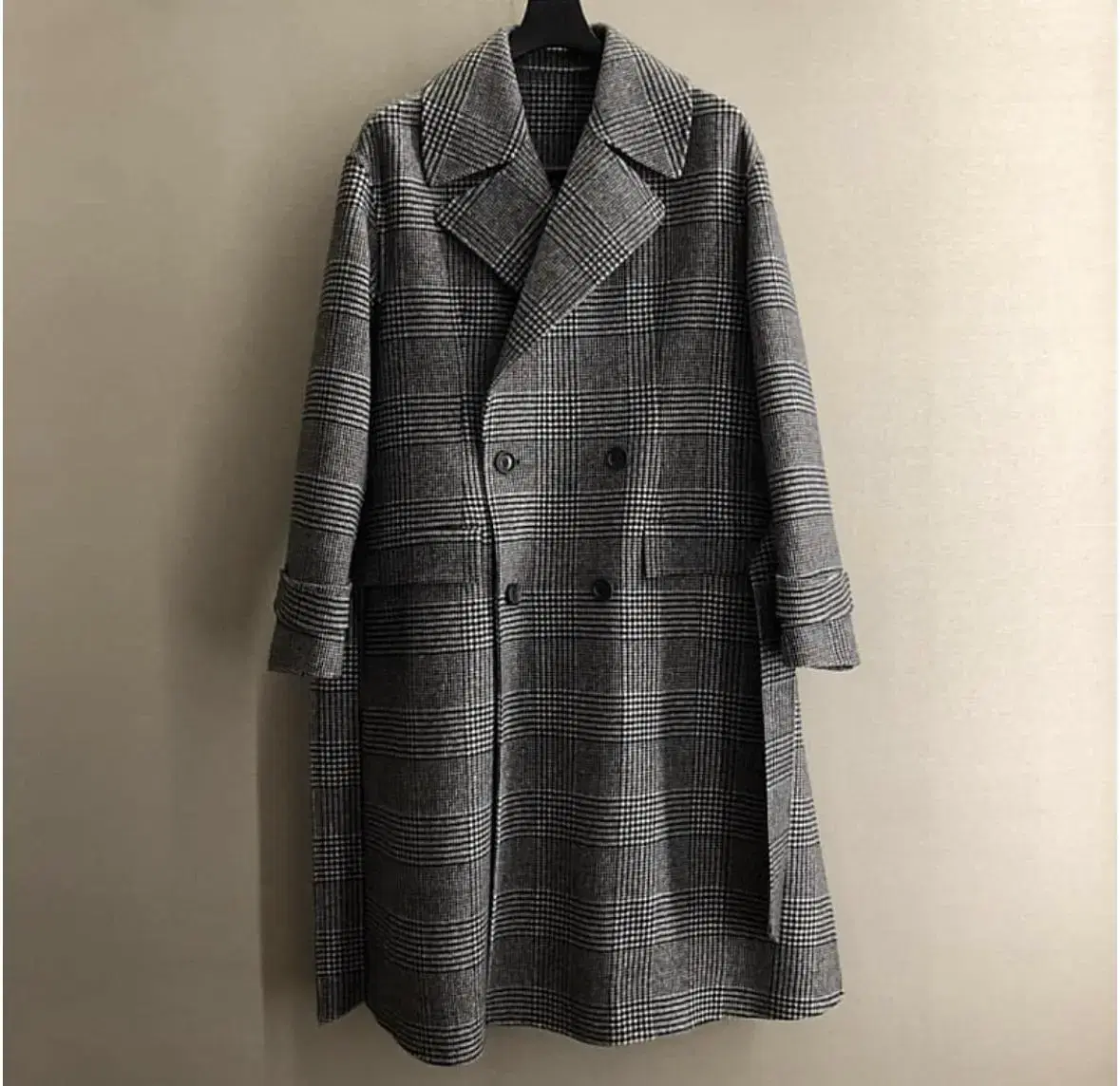 Junji Check Robe Coat