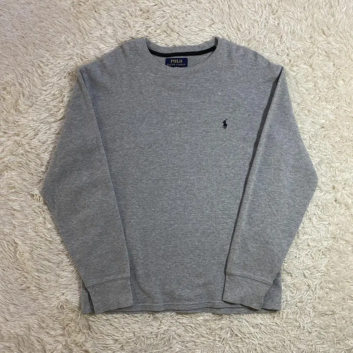 (M) Polo NewTac Gray Knit