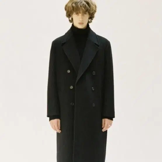 [M]비바스튜디오 double breasted cashmere coat