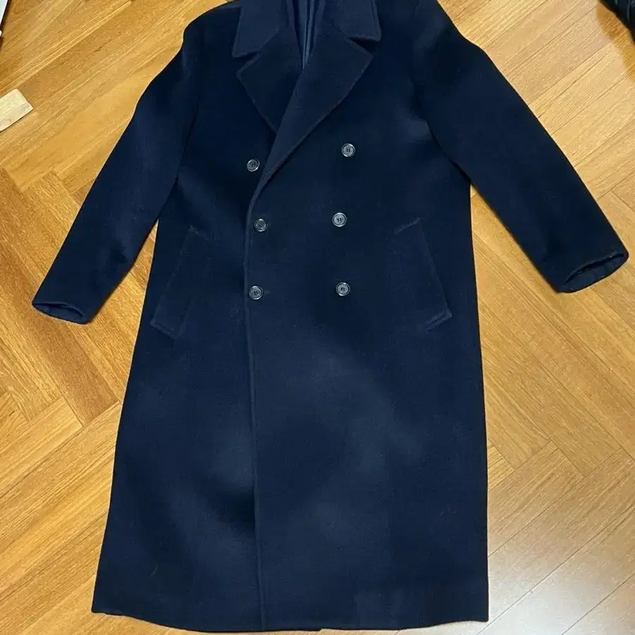 [M]비바스튜디오 double breasted cashmere coat