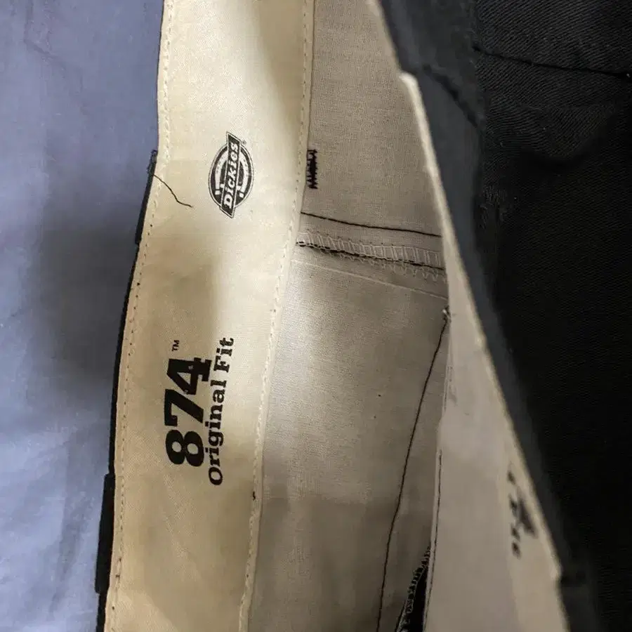 디키즈 874 블랙 34X32