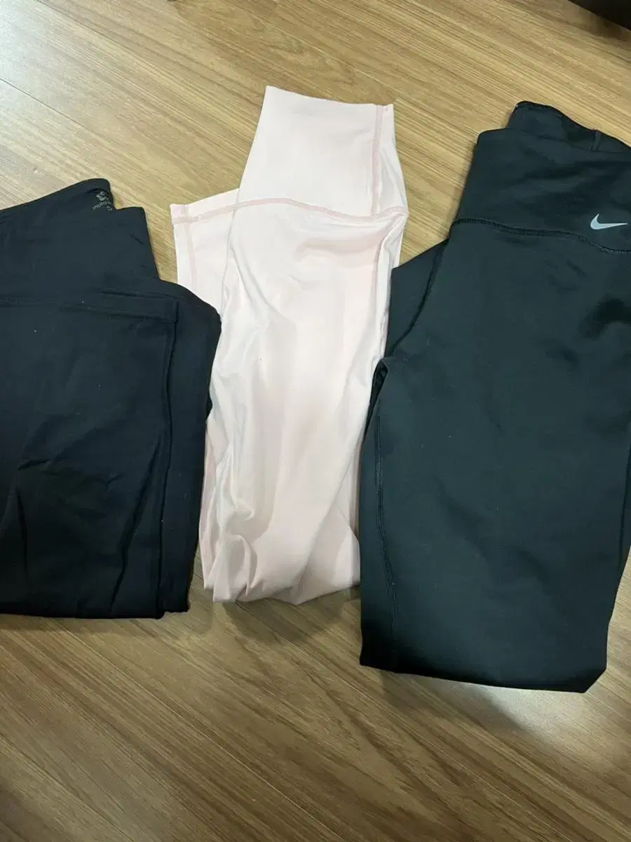 Nike MULAWARE plain leggings 3 pieces