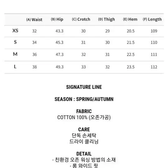 판도라핏데님청바지M사이즈