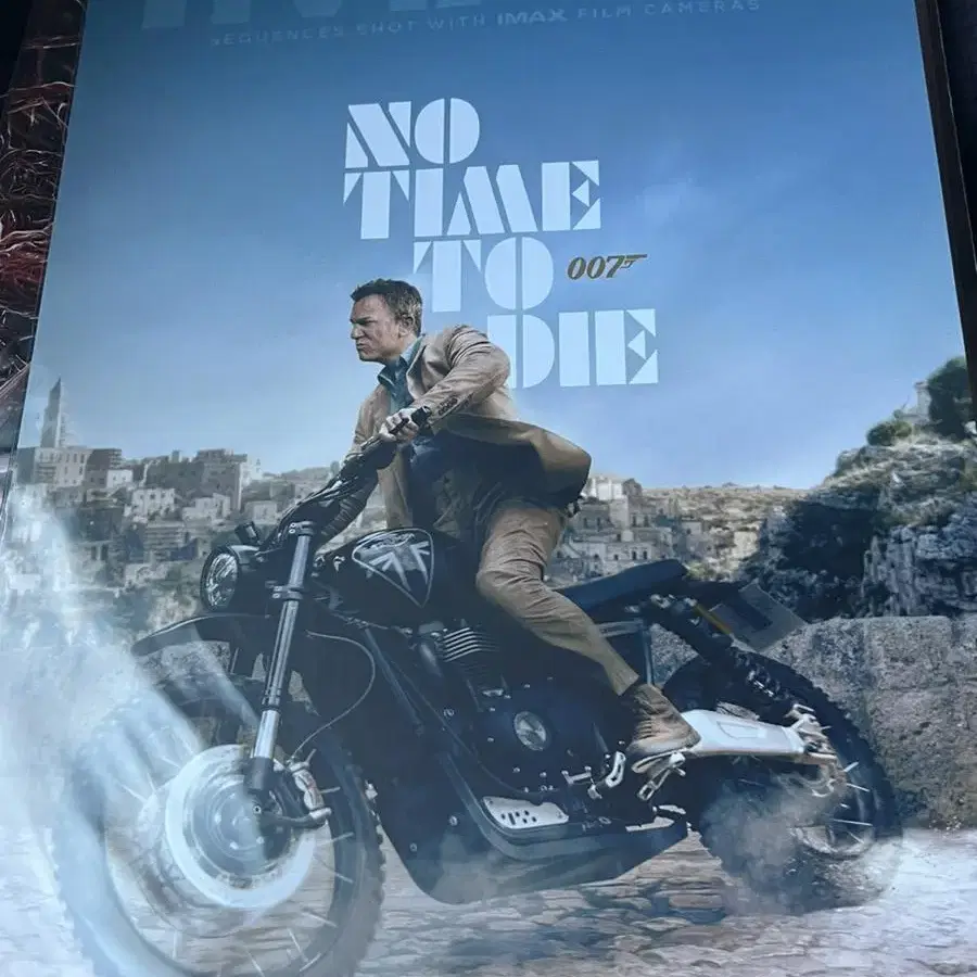 007 No Time To Die IMAX 포스터 팔아요 (필름마크 포함