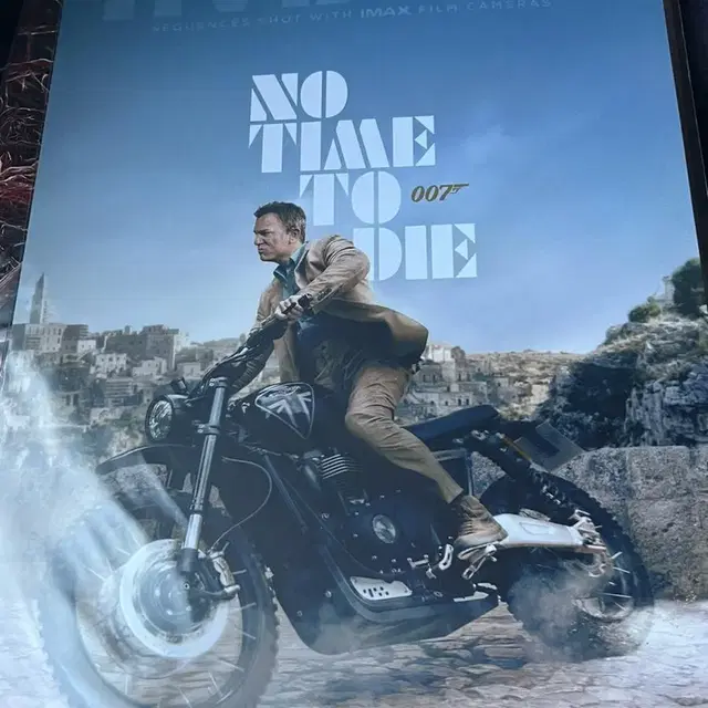 007 No Time To Die IMAX 포스터 팔아요 (필름마크 포함