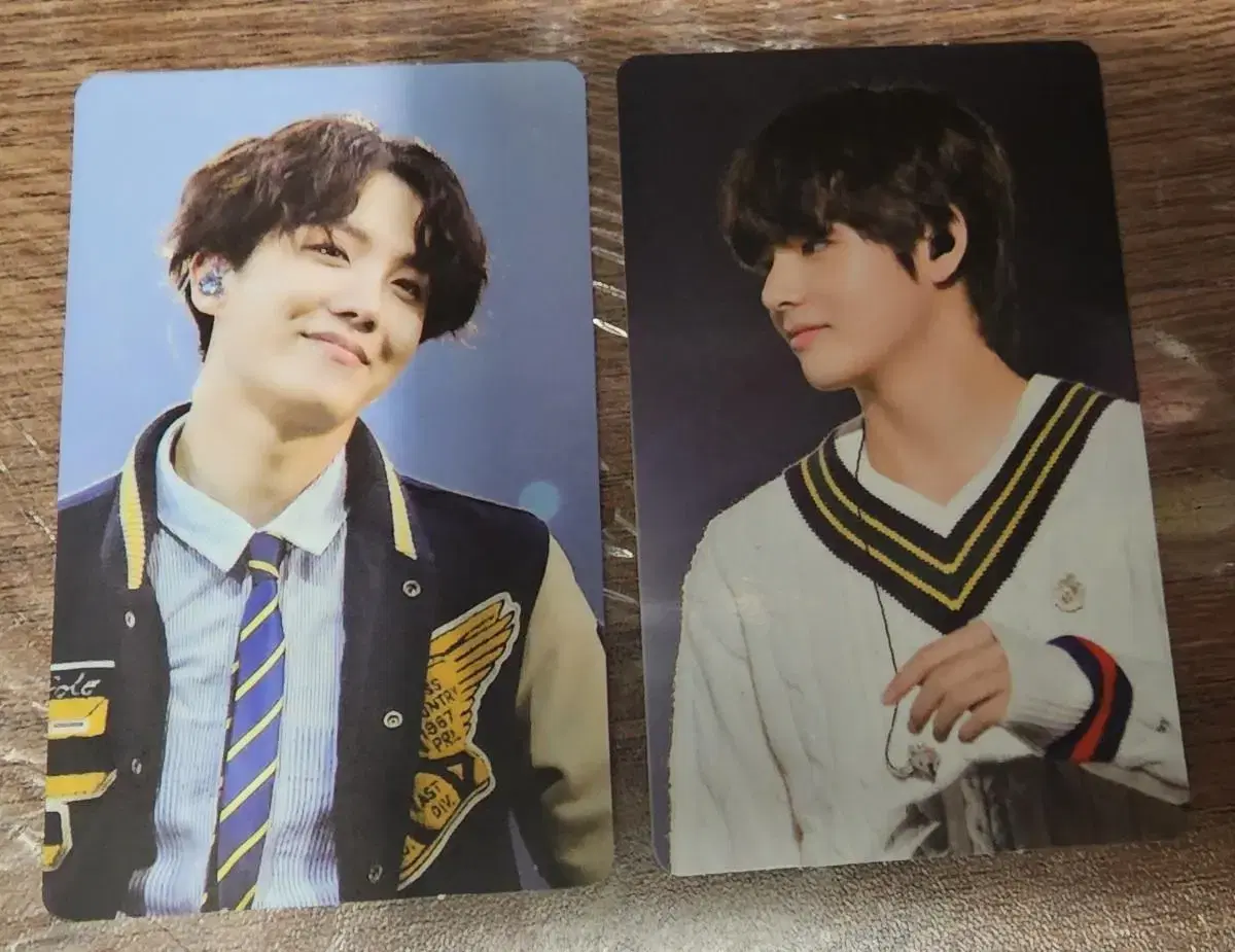 bangtan japan mercator dipdee photocard Hoseok, Taehyung