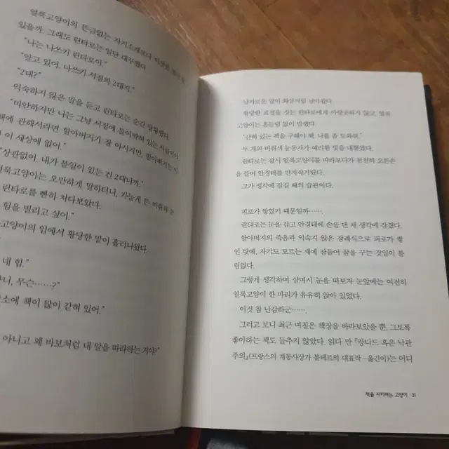 아몬드, 책을 지키려는 고양이(배송포)