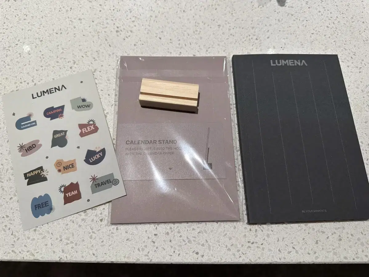 [Unused] Lumena Calendar and Diary Scheduler Set