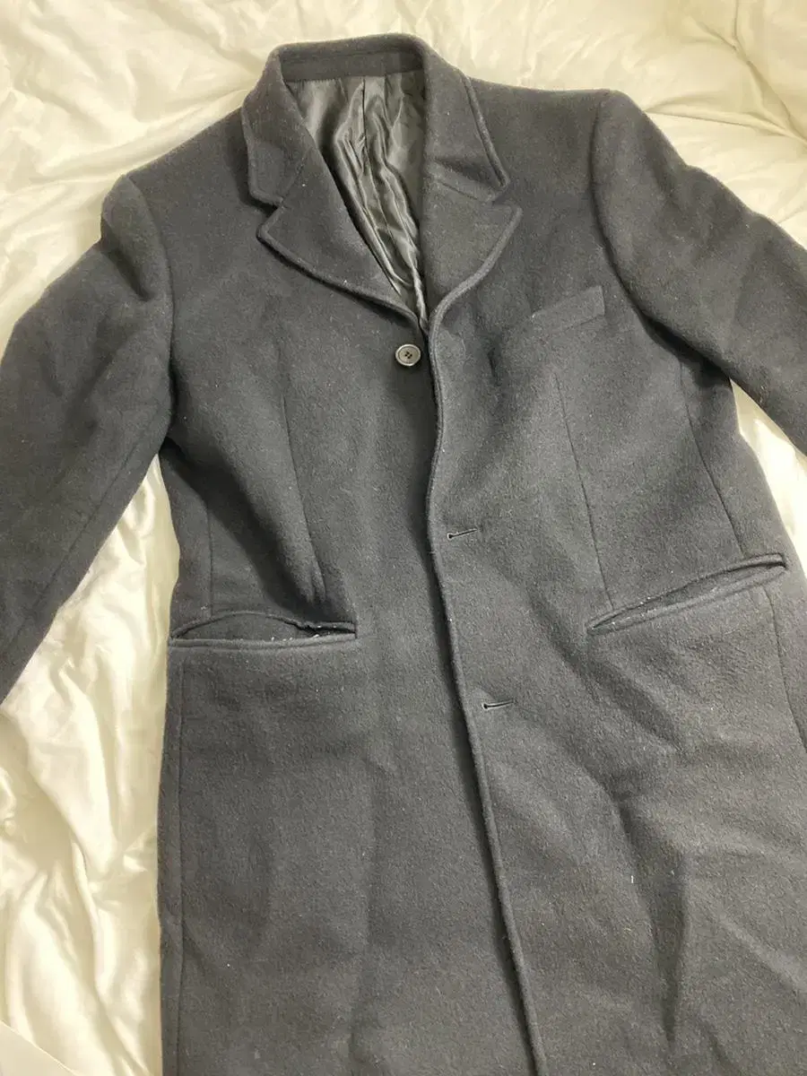 MNGU 20FW Chesterfield coat black M sells urgently