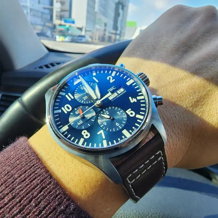 정품 IWC 크로노 어린왕자