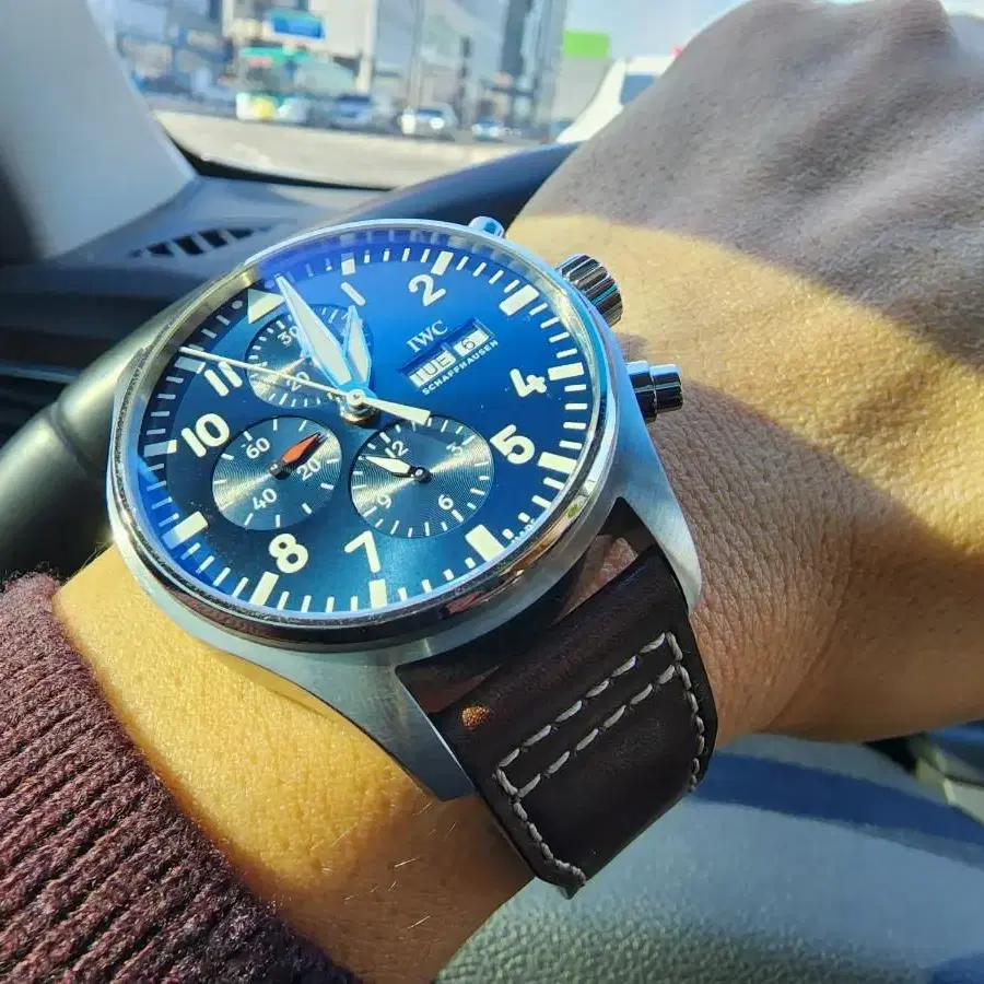 정품 IWC 크로노 어린왕자