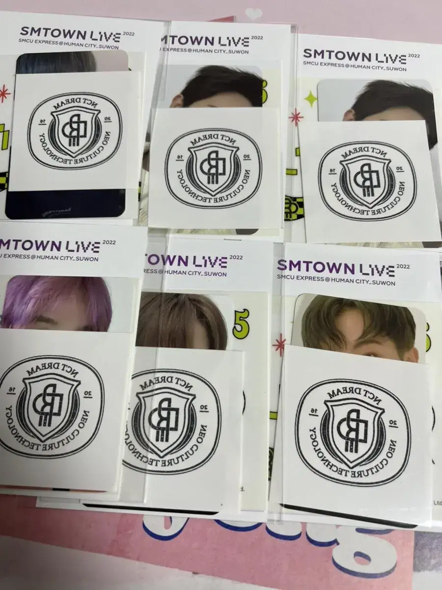 smcu NCT DREAM tattoo stickers jeno renjun