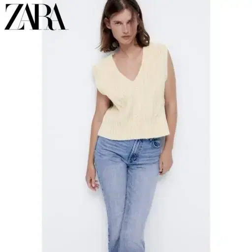 zara 니트조끼