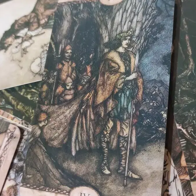 rackham tarot 타로카드 아담사이즈