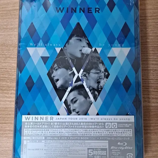 위너 2018 일본투어 - 부도칸 공연 - (2blu+2cd)