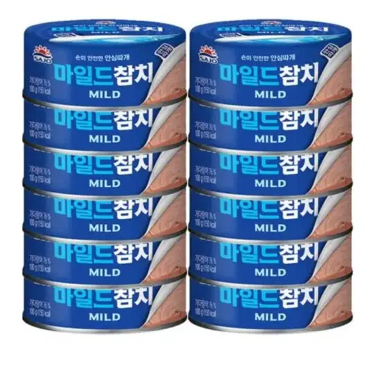 (무배)사조 마일드참치 100g 12입